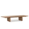 Hudson Outdoor Coffee Table Natural - 63"