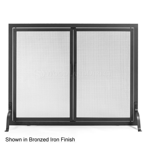 Classic Fireplace Screen with Doors image number 0