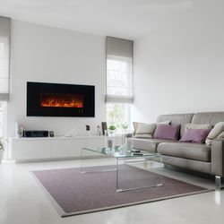 Modern Flames 60" Black Glass CLX2 Series Fireplace