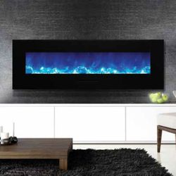 Amantii Wall Mount Linear Electric Fireplace - 69"