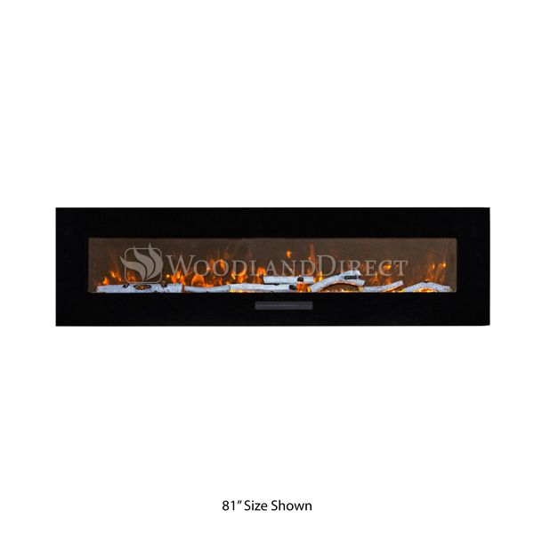 Amantii Wall Mount Linear 34 Electric Fireplace