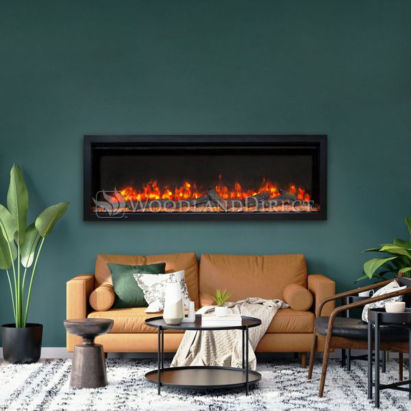 Amantii Symmetry Extra Tall Built-In Electric Fireplace image number 2
