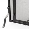 Adams Mission-Style Window Pane Fireplace Door Screen - 39"W x 31"H image number 2