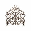 Arched Classic Cast Iron Fireplace Screen image number 0