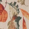Hearthside Autumn Leaves Printed Nylon Half Round Rug