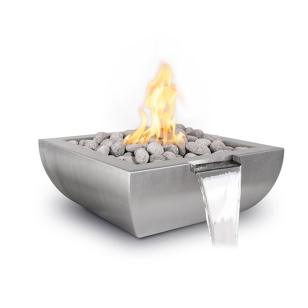 Avalon Stainless Steel Fire & Water Bowl image number 0