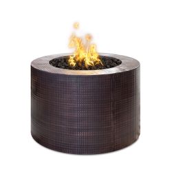 Beverly Hammered Copper Fire Pit