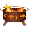 Bear & Trees Fire Pit image number 0