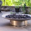 Bella Vita Stainless Steel Gas Fire Pit image number 4