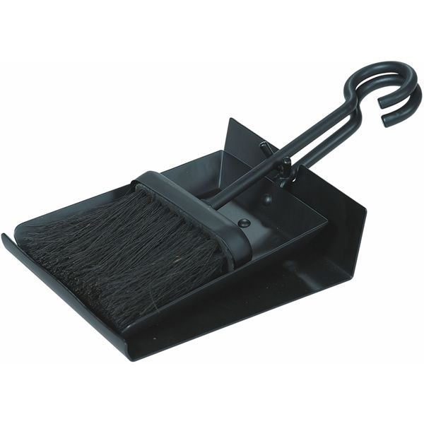Shovel And Brush Set With Pan - Black image number 0
