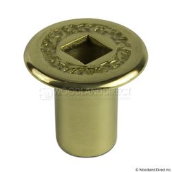Brass Filigree Gas Valve Cover with Neck