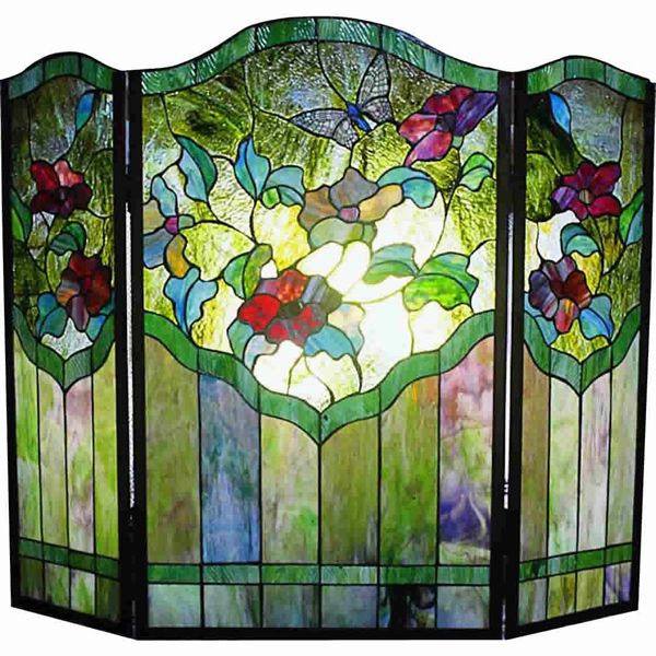 Meyda Tiffany Butterfly Fireplace Screen image number 0