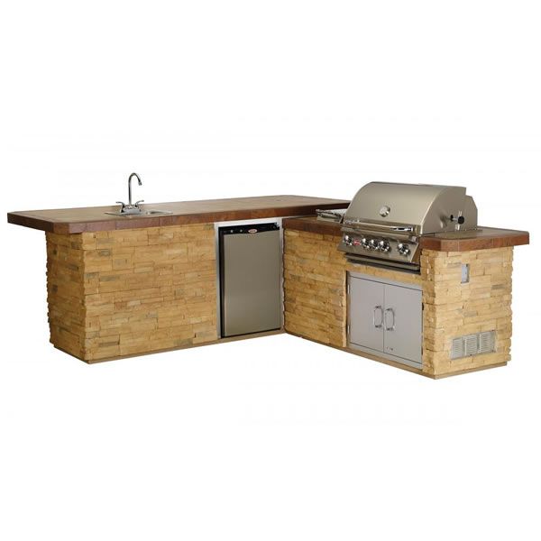 Bull Gourmet-Q Grill Island | Woodland Direct