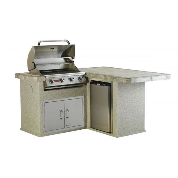 Bull Little-Q Grill Island | Woodland Direct