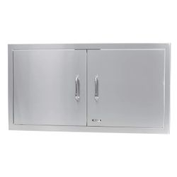 Bull Outdoor Stainless Steel Double Door - 38"