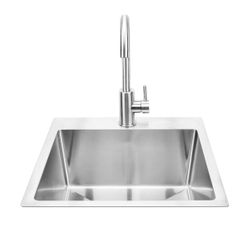 Bull Outdoor Stainless Steel Sink and Faucet Kit