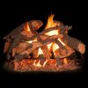 Golden Blount Texas Hickory Fire Vented Gas Log Set