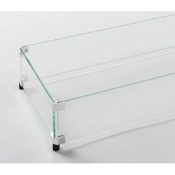 Glass Guard for Linear 12" X 108" Burner