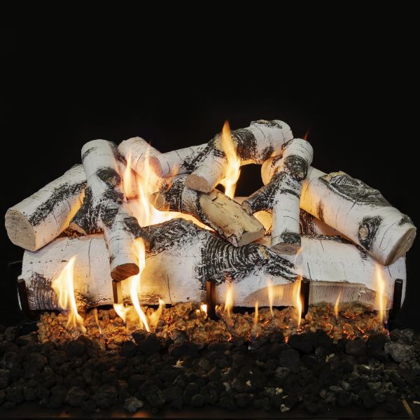 Grand Canyon Quaking Aspen See-Through Outdoor Gas Log Set