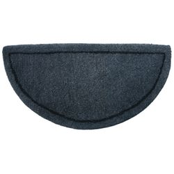 Gray Hand Tufted Wool Rug - 44" x 22"