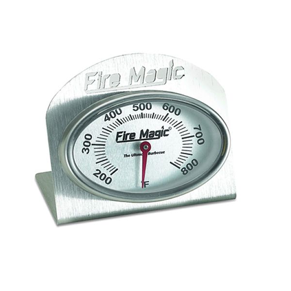 Fire Magic Gas BBQ Grill Top Thermometer