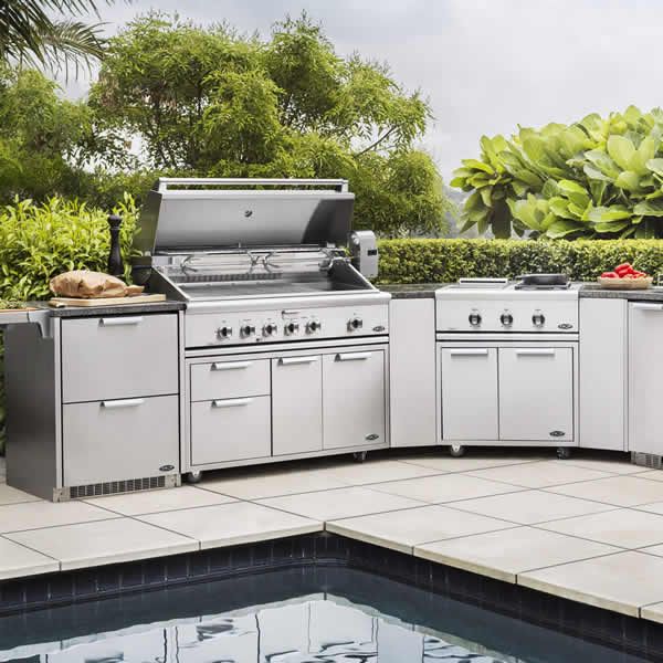 Dcs Stainless Steel Outdoor Kitchen Island Woodland Direct