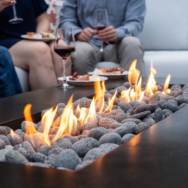 FlameCraft Zen Rectangular Gas Fire Pit