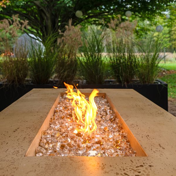 FlameCraft Tuscan Rectangular Gas Fire Pit