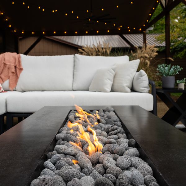 FlameCraft Zen Rectangular Gas Fire Pit