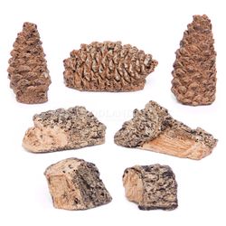 Décor Pack - Wood Chips, Pine Cones