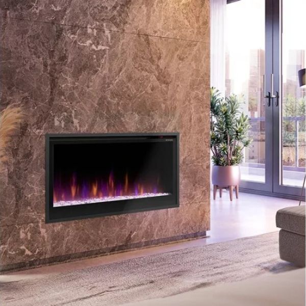 Dimplex Multi-Fire Slim Linear Electric Fireplace – 36” image number 0