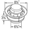 4" Diameter DirectVent Chimney Conversion Kit - 6 7/8” image number 4