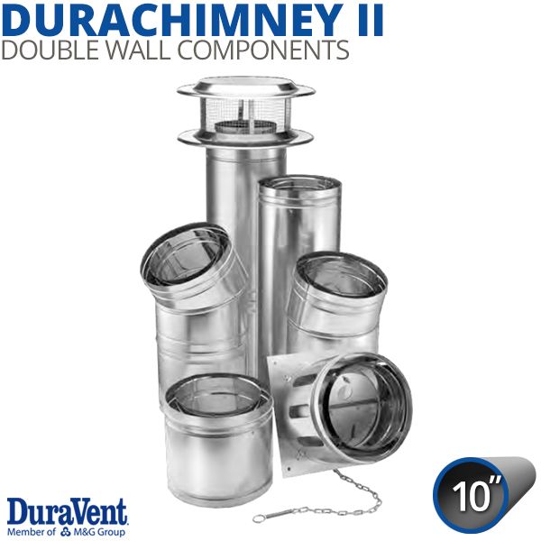 10" Diameter DuraVent DuraChimney Components image number 0