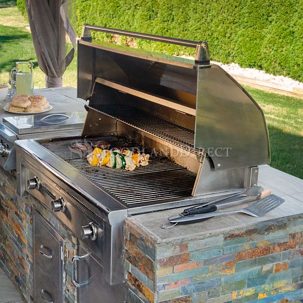 Built in natural gas grill hotsell