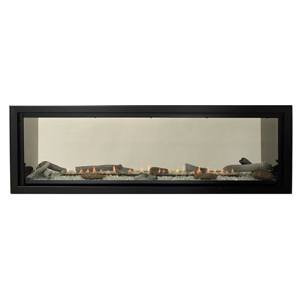 Empire Boulevard See-Through Ventless Gas Fireplace - 60" image number 2
