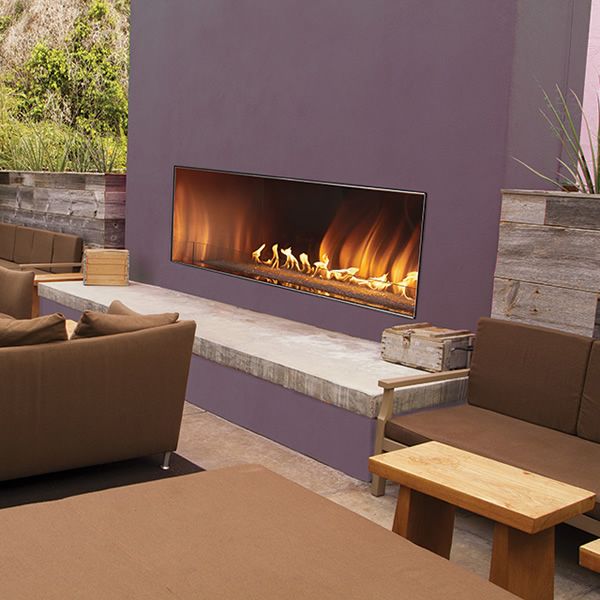 Empire Carol Rose Linear Gas Outdoor Fireplace - 48"