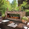 Empire Carol Rose Linear See-Through Outdoor Fireplace - 60"