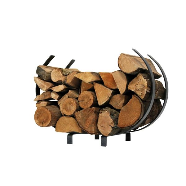 Enclume U-Shaped Firewood Rack 28" -  Textured Bronze