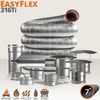 EasyFlex 316Ti Custom Chimney Liner Kit - 7"