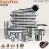 EasyFlex 316Ti Custom Pre-Insulated Chimney Liner Kit - 5.5" image number 0
