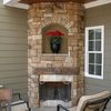 Elite Outdoor Custom Corner Fireplace