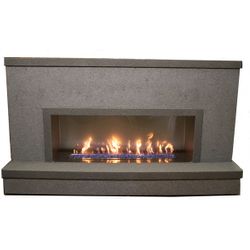 Elite Outdoor Custom Linear Fireplace
