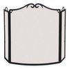 Extra Wide Arch Bowed Folding Fireplace Screen image number 0