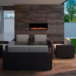 Simplifire Forum Outdoor Electric Fireplace - 43"