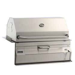 Legacy Built-In Charcoal BBQ Grill-Oven/Hood-24"x18"