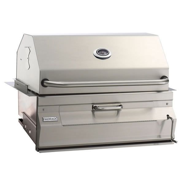 Fire Magic Legacy Built-In Charcoal Grill-Smoker Oven/Hood - 30"