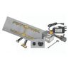 Firegear Pro Series 96”x10” Flat Brass H-Burner – Electronic