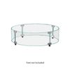 Round Tempered Glass Windshield - 32" image number 0