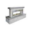 FlameCraft Contemporary See-Through Outdoor Fireplace - Natural Gas image number 3