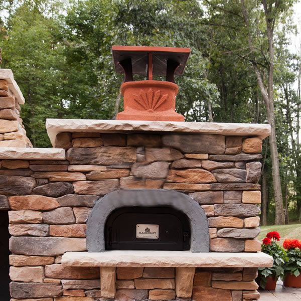 FlameCraft Wood Fire Pizza Oven